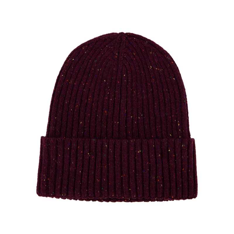 Lucky Brand Women's Fleck Beanie, Wine, OneSize
