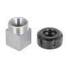 ER-40 Square Hex Collet Block Chuck Holder for CNC Lathe