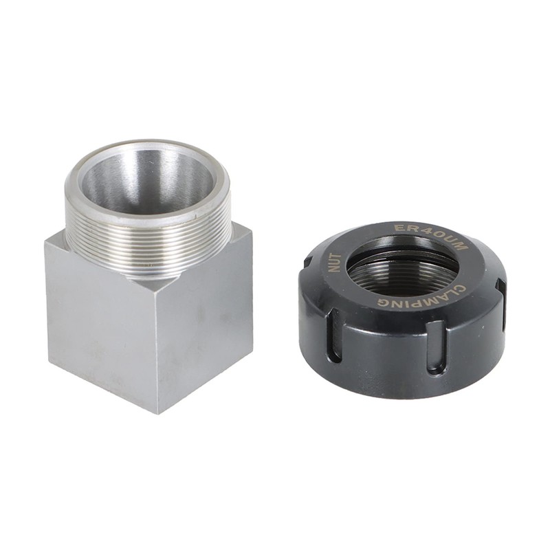 ER-40 Square Hex Collet Block Chuck Holder for CNC Lathe