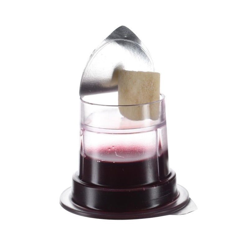 Cups Pre-filled Communion Cups - Tray & Seatback Pew Compatible