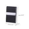 OHPHCALL Big Capacity Pu Leather Business Card Holder Stylish Name