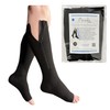 Presadee 30-40 mmHg Extra Firm Zipper Compression Leg Swelling Open
