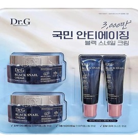 Dr.G Black Snail Cream 50ml 2pcs + 40ml x 2SET (SH) / 닥터지 블랙 스네일 크림 50ml 2개+40ml x2SET(SH)