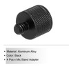 MECCANIXITY 4Pcs Mic Stand Adapter 3/8 Female to M6 Male