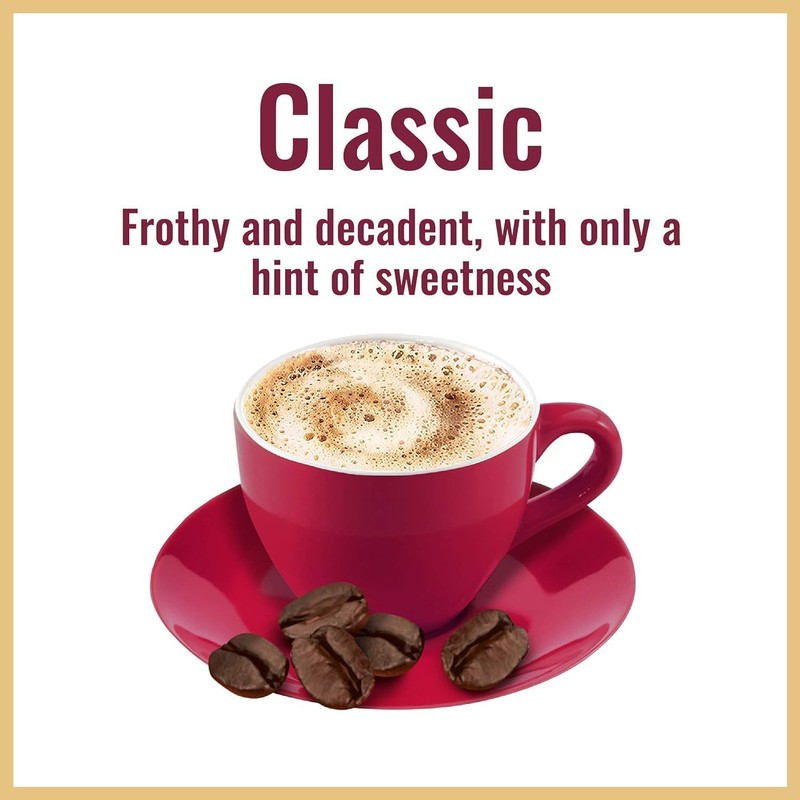 Hills Bros. Flavor Coffee (Classic Cappuccino, 14 Ounce (Pack of