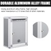 Wall Mount Mailbox, Lockable Secure Post Box, Letter Box for