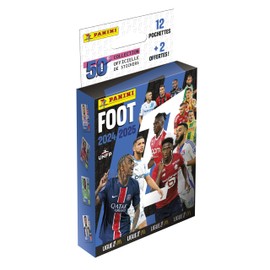 Panini 004842KBFGD14 Football 2024-2025 League 1 McDonald's Blister Pack with 12 Sleeves + 2 Free