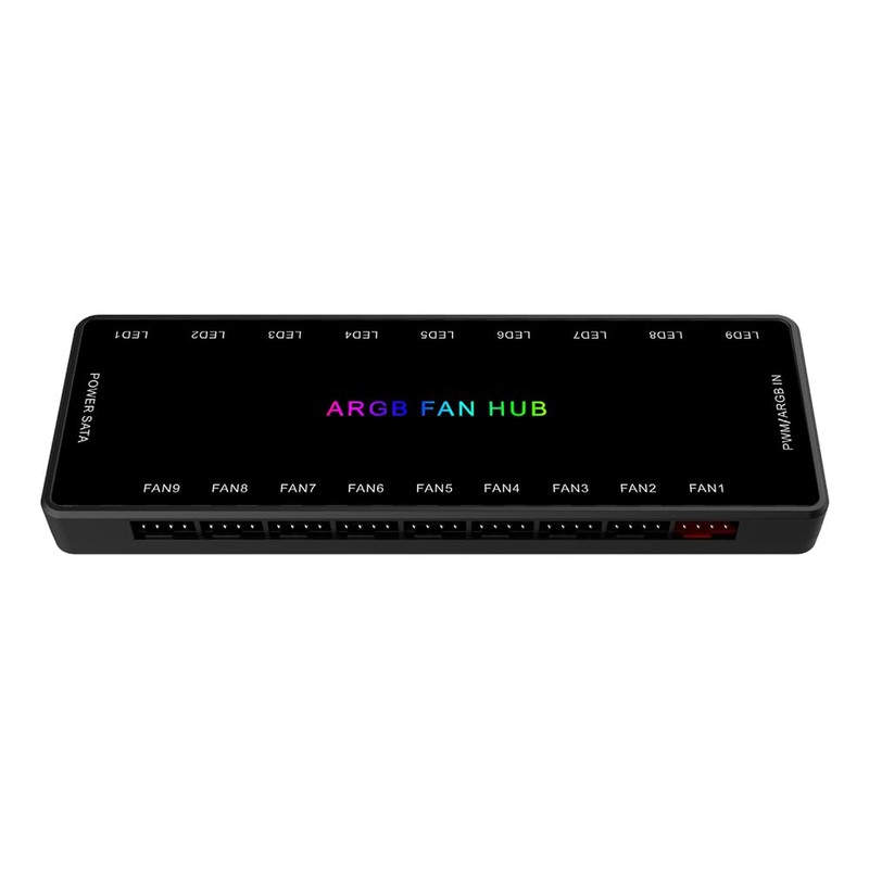 SHAKING TANK ARGB and PWM Hub - 9 Ports for