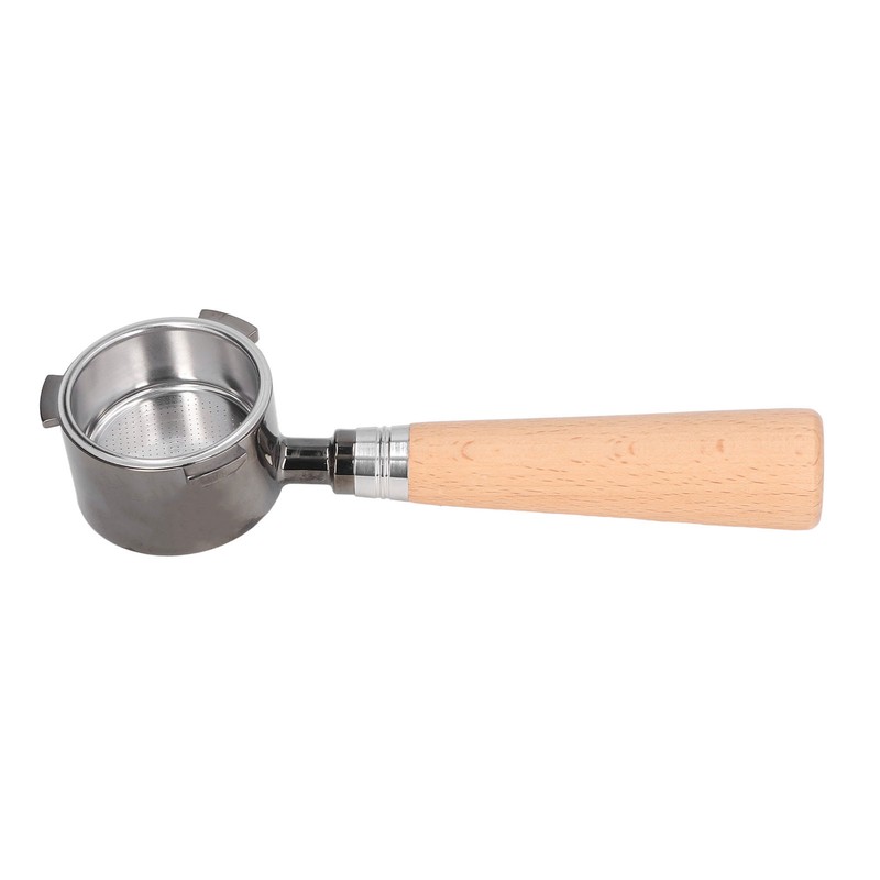 51mm Bottomless Coffee Portafilter Zinc Alloy Coffee Filter Handle For