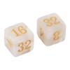 30PCS Number Dice Six Sided Multiples of 2 Number Plastic