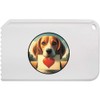 Azeeda 'Beagle Love Note' Plastic Ice Scraper (IC00042347)