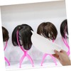 Ipetboom Hair Extension Rack Wig Heads Holder for Hanger Plastic