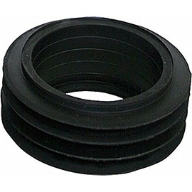 Rubber Flush Pipe Connector Inner Connector 55 mm for Flush Pipes 44 mm Diameter