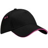 Beechfield B015c Ultimate 5 Panel Sandwich Peak Hat - Modern