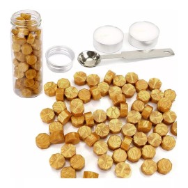 Original Perlas De Cera Con Sellado Octogonal