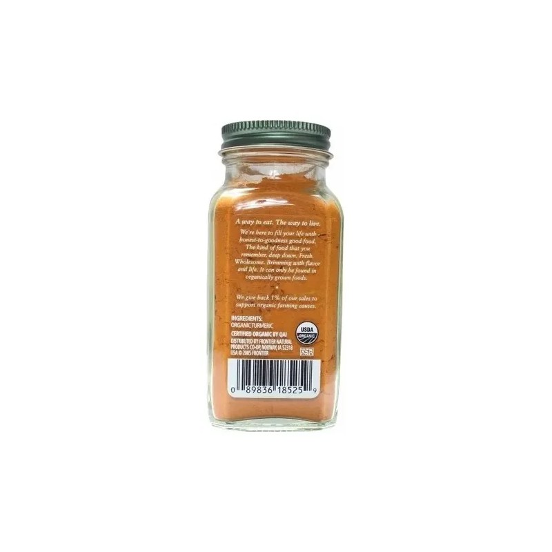 Simply Organic Cúrcuma Orgánica 67g Se