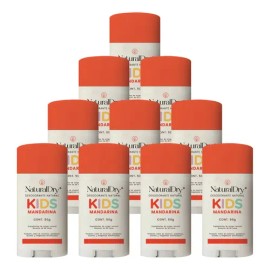 10 Desodorantes Niños En Barra Natural Unisex Kids Mandarina                                                                                          
