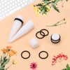 Zhichengbosi Big Ear Gauges Kit 24 Pieces Acrylic Tapers and