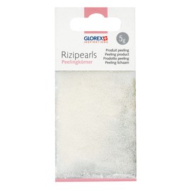 GLOREX Rizipearls Exfoliating Grains 5 g White