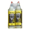 PC Products PC-Clear Epoxy Adhesive Liquid, 16oz in Two Bottles,