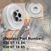 Mtanlo 3/8" Clutch Drum Sprocket Oil Pump Worm Gear Kit