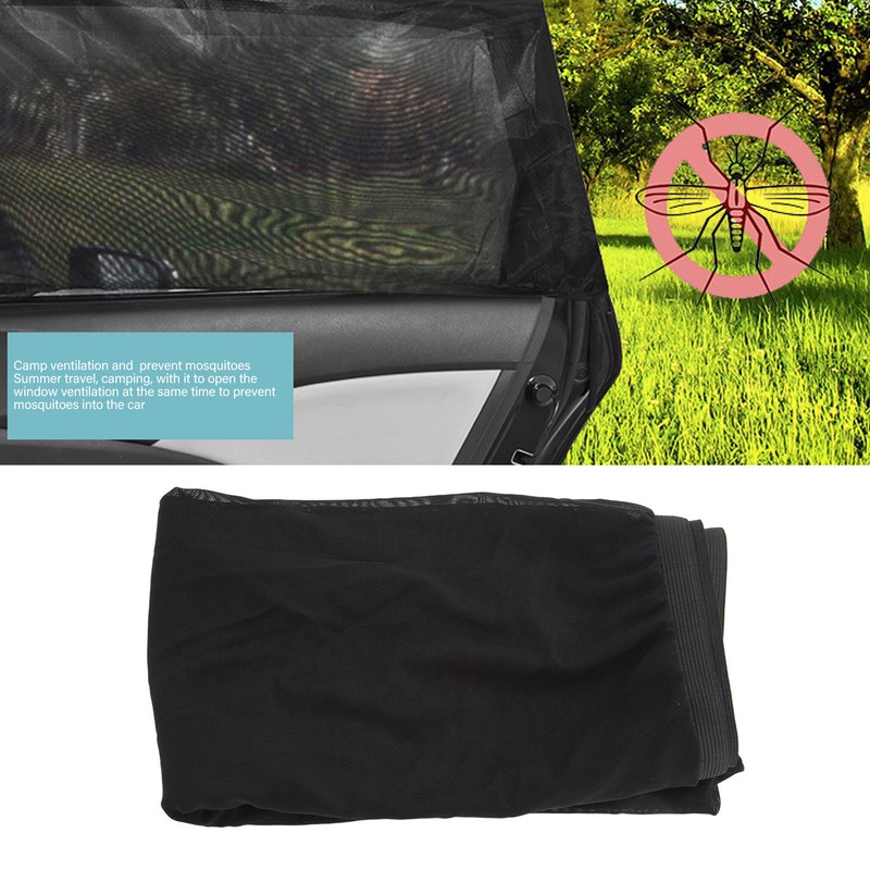 4pcs Car Window Sun Shade UV Protection Breathable Mesh Car