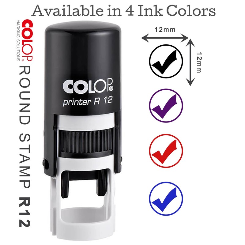 GOOD Sello de entintaje Mini goma Colop ano Maestros decorativos
