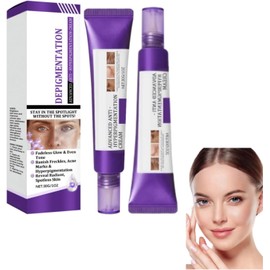 30g Crema Facial Iluminadora Facial Antiedad, Crema Advanced Anti-Hiperpigmentación, Crema Aclarante Facial, Adecuado Para Todo Tipo De Piel (2 Piezas)