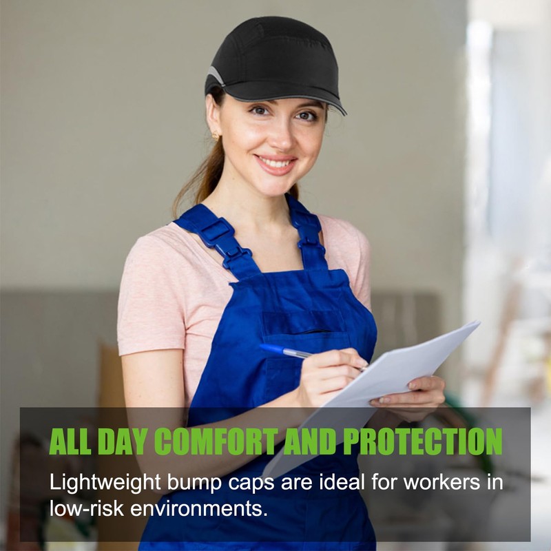 GREEN DEVIL Safety Bump Cap Super Lightweight Breathable Baseball Cap
