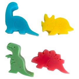 Tove Garden Dinosaur Soap 4-piece set including soap mesh, 2 pieces, 120g / 토브가든 공룡비누 4종세트 비누망포함, 2개입, 120g
