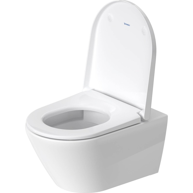 Duravit 0021690000 D-Neo Round Closed-Front Toilet Seat with Soft Close