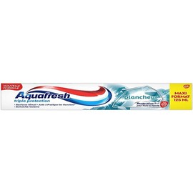 Aquafresh Triple Protection Toothpaste White Healthy Gums Strong Teeth Fresh Breath Maxi 125ml