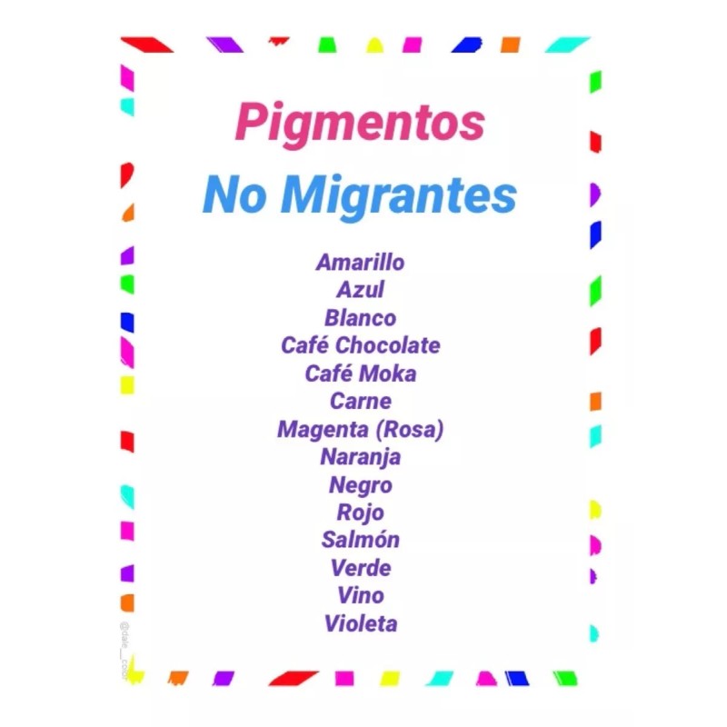 Productos Naturaly Pigmento No Migrante 12ml. Para Jabon De Glicerina