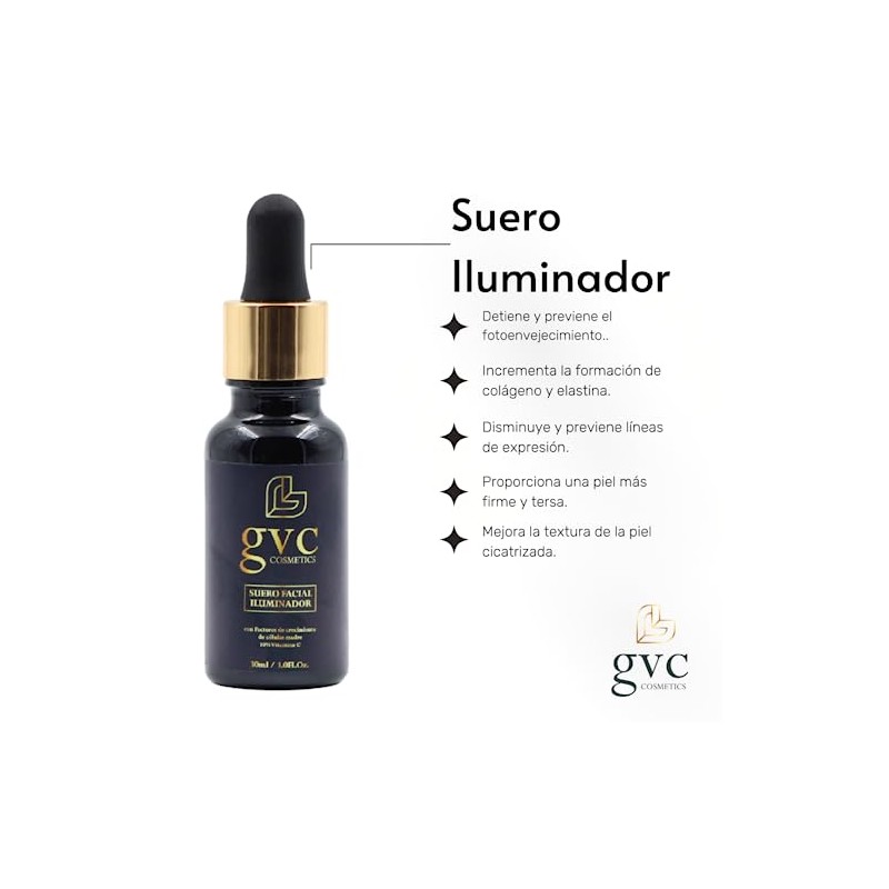 Kit Facial Tratamiento Completo Skin Care Gvc Cosmetics Células