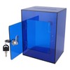 Clear Acrylic Piggy Bank for Adults Kids Openable Large Sturdy