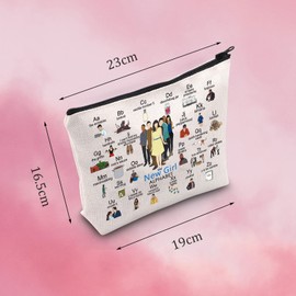 New TV Show Merchandise for Girl Girls TV Show Fan Gift Girls TV Show Makeup Zipper Pouch (New Makeup)