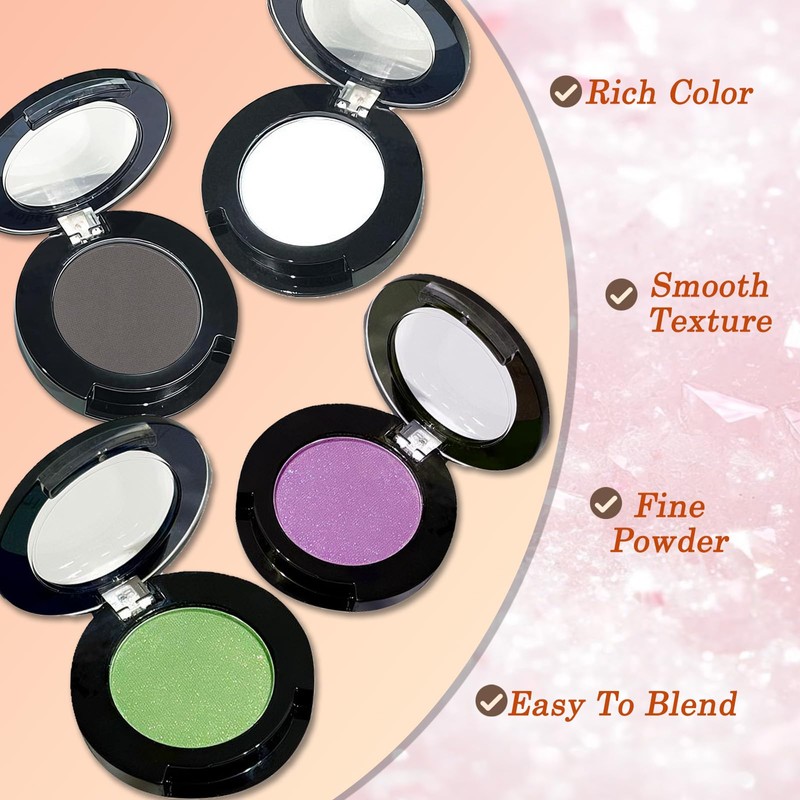 Matte Grey Eyeshadow – High Pigmented Cold Tone Single Shadow