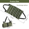 Tool Roll Bag with 5 Zip Pockets, Small Tool Bag,