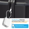 Luggage Locks with Keys, Mini Size Cable Locks with Keys