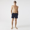 Lacoste Men's ESS Recycled Poly Swim Short, Navy, Medium