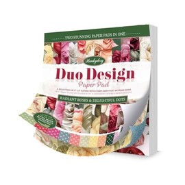 Hunkydory Crafts Duo Design Paper Pads - Radiant Roses & Delightful Dots