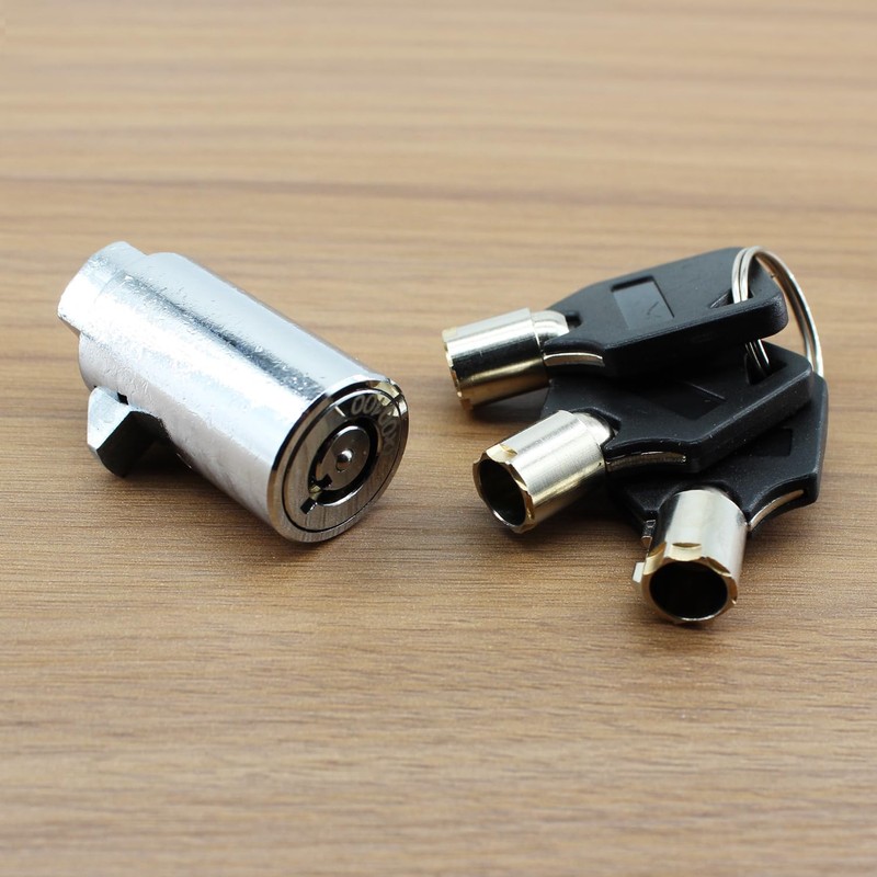 Lamvbls 2 Pcs Vending Machine Lock (3 Pcs Key) (Keyed