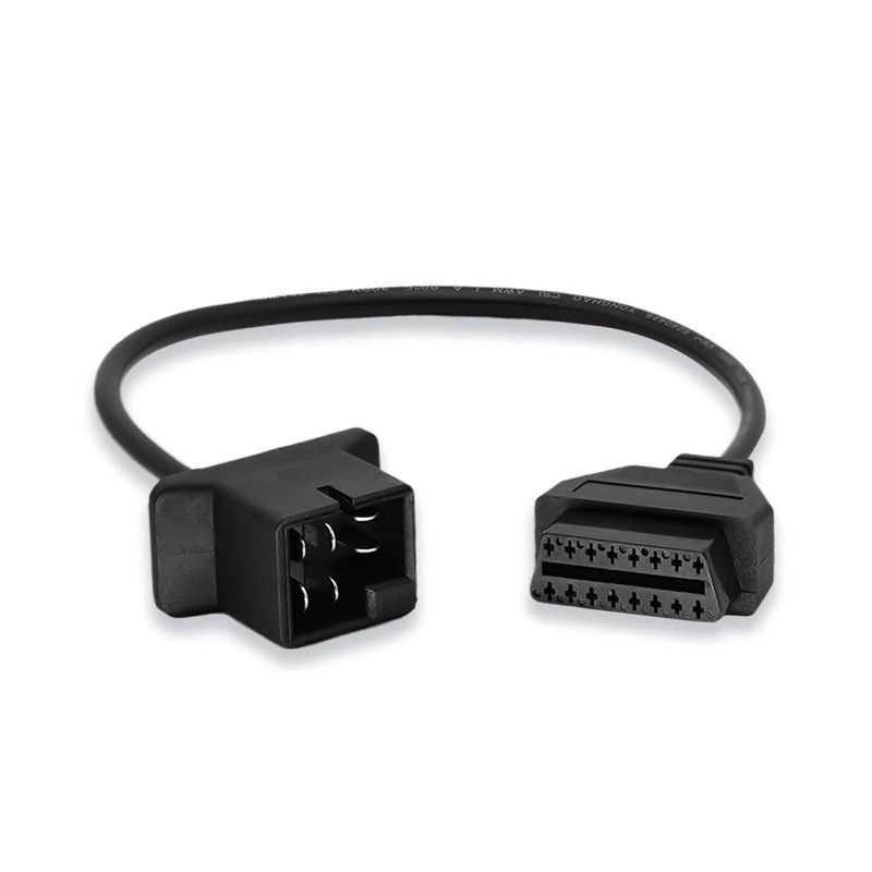 AMHTDOL OBD1 to OBD2 Adapter Fit for Chrysler 6pin to