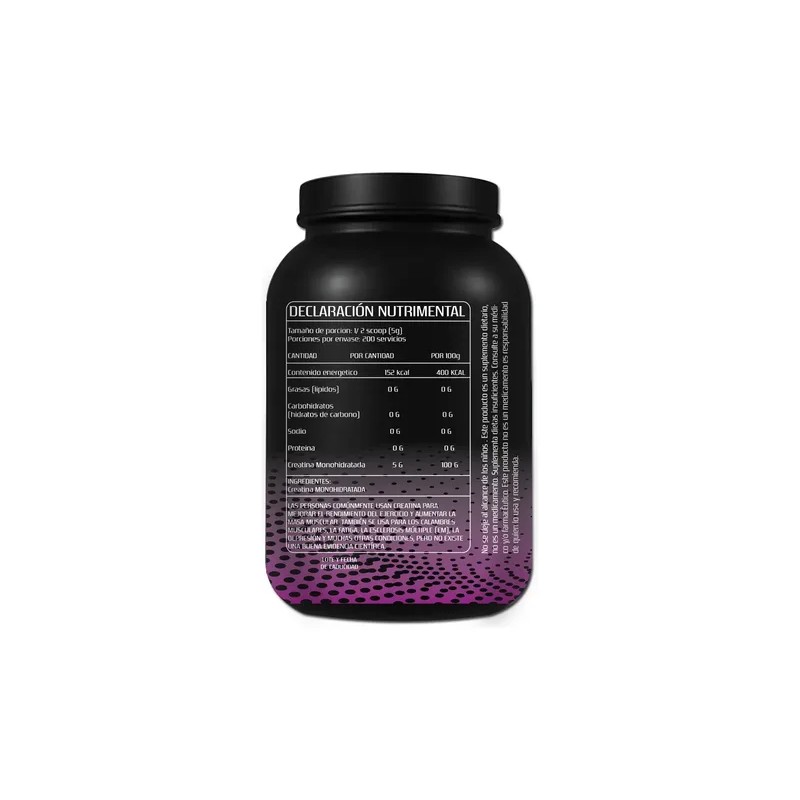 Creatina Monohidratada Fast Protein 1kg 200 Servicios Varios