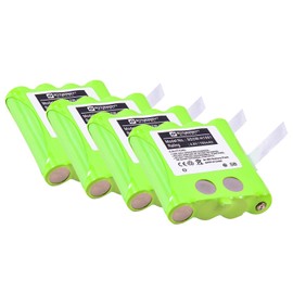 Synergy Digital 2-Way Radio Batteries, Compatible with Motorola TalkAbout FV700R 2-Way Radio, (NIMH, 4.8V, 700 mAh), Pack Includes: 4 x SD2W-H1001 Batteries