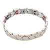 4 In 1 Men Titanium Steel Germanium Magnetic Bracelet Adjustable