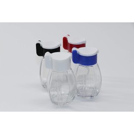 RMB® Set of 4 Spice Salt Pepper Shakers with Random Colour Flap