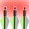 KEAUP 6 Pack Crossbow Lighted Nocks for Bolts with .285”/.297”/.300”/.305”