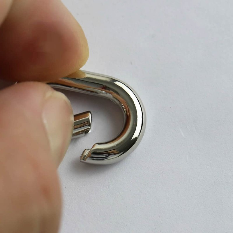Zinc Alloy Carabiner Keychain Key Ring Bag Purse Bag Shoulder
