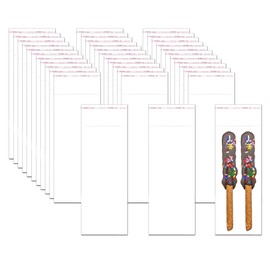 100 Pezzi Sacchetti di Plastica Lungo 8x20cm Buste Trasparenti in Cellophane con Chiusura Adesiva 25µm Regalo Bustine OPP per Gioielli Artigianato Candele Festa Decorativa
